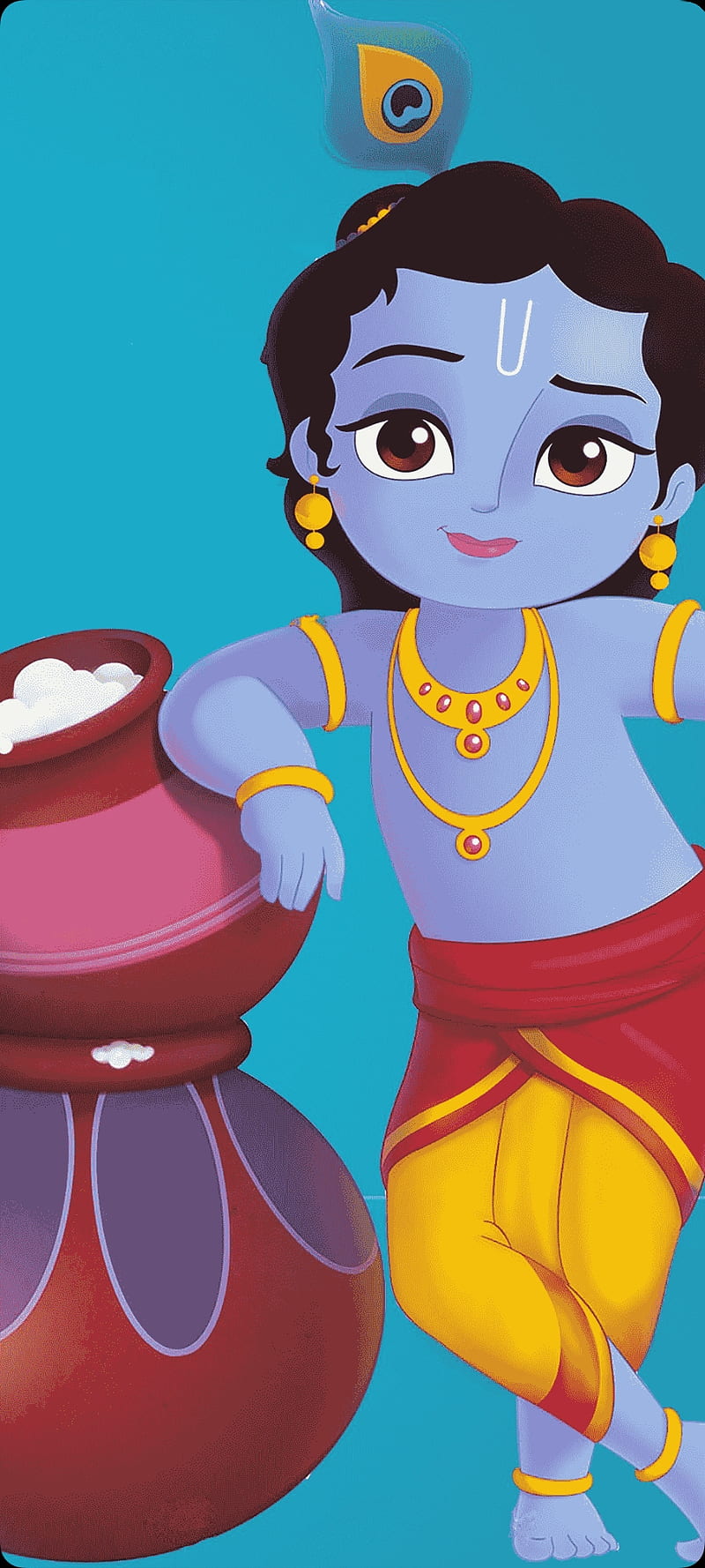 Krishna, balloons, god, happy janmashtami, happy, HD phone wallpaper |  Peakpx