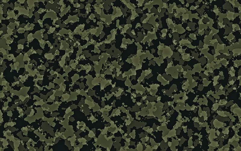 camouflage, disguise, camouflage pattern, military camouflage, green background, HD wallpaper