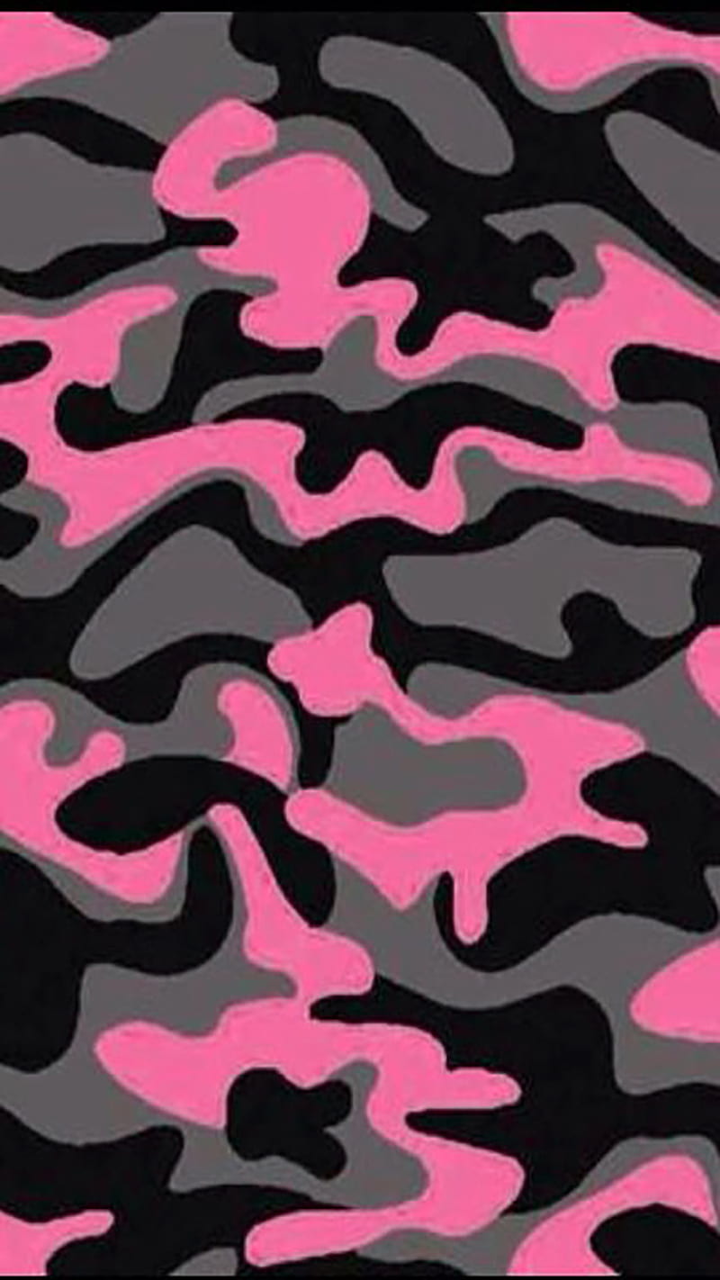 Robert Kaufman Pink Camo by hulamoonkids pink camouflage HD wallpaper   Pxfuel