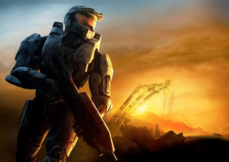 720P free download | Halo Ruins, halo, assault rifle, master chief ...