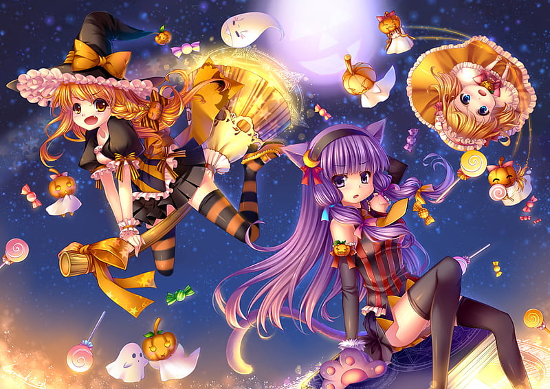 Hình ảnh Halloween kute dễ thương hưởng ứng lễ hội hoá trang | Anime  halloween, Anime, Hetalia chibi