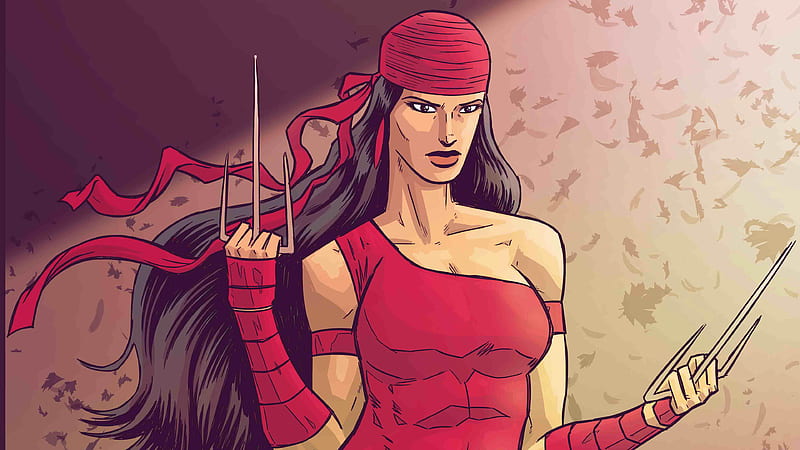 Elektra, elektra, fictional-character, tv-shows, artwork, behance, superheroes, HD wallpaper
