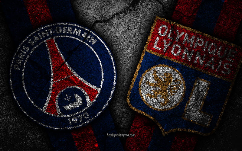 PSG vs Olympique Lyon, Round 9, Ligue 1, France, football, PSG FC, Olympique Lyon FC, soccer, french football club, HD wallpaper