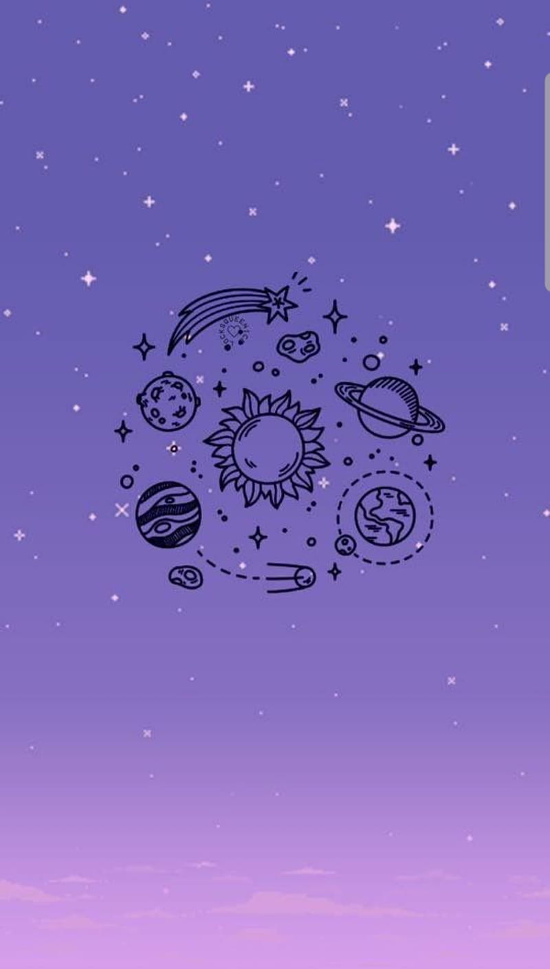 Share 61+ aesthetic cute space wallpaper latest - in.cdgdbentre