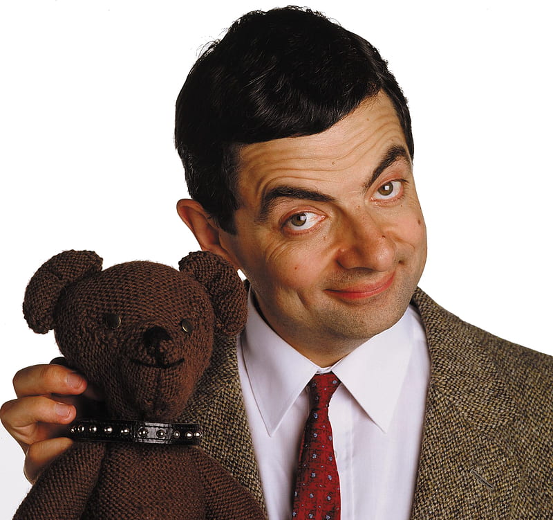 Rowan Atkinson Mr. Bean Film Actor Television show, mr. bean, microphone,  heroes, hand png | PNGWing