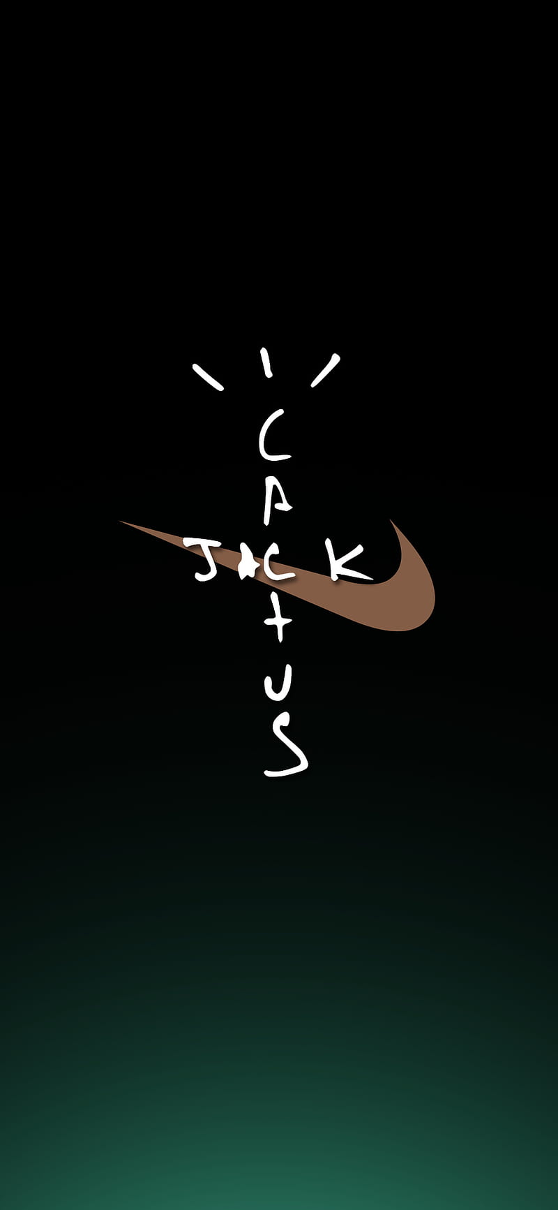 Nike x Cactus Jack, astroworld, cactus jack, estilo, jordan, logo, brand, sneaker, style, travis scott, HD phone wallpaper
