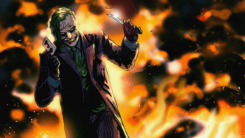 Joker Why So Serious , joker, superheroes, artwork, supervillain, digital-art, HD wallpaper