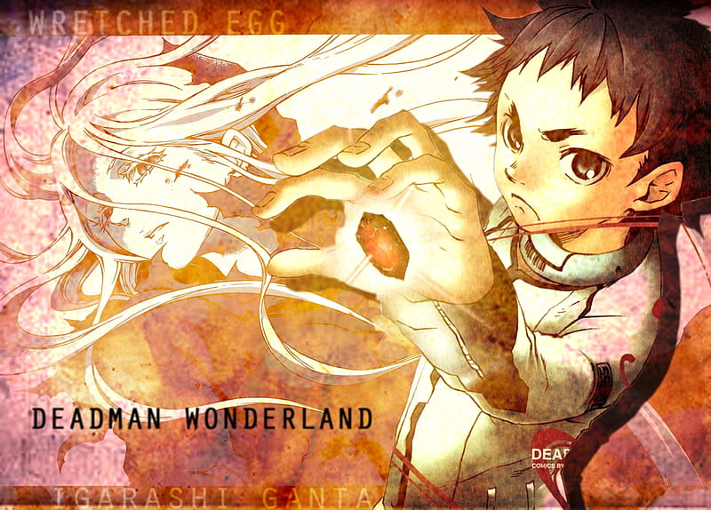 1080p Free Download Anime Deadman Wonderland Ganta Igarashi Shiro Deadman Wonderland Hd
