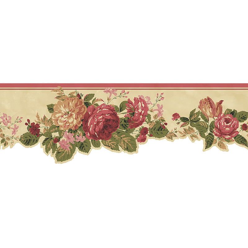 rose border, pink, flower, plant, rose, rectangle - Use, HD phone wallpaper