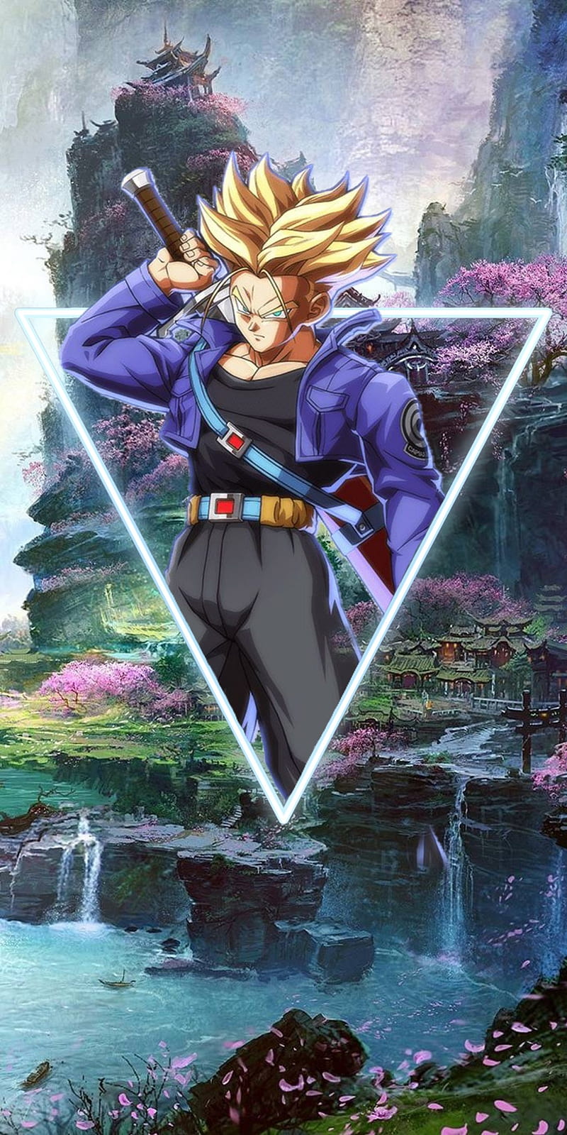 Future Trunks Dragon ball z, dbz future trunks phone HD phone