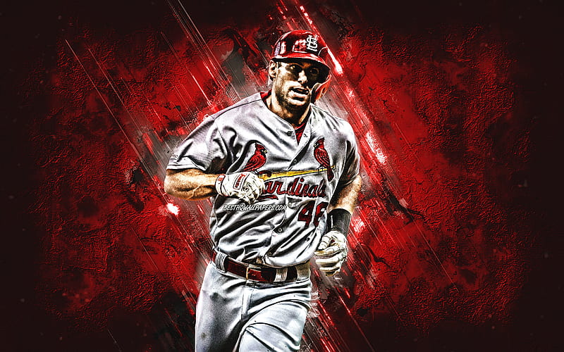 Paul Goldschmidt grunge art MLB St Louis Cardinals pitcher Goldy  baseball HD wallpaper  Peakpx