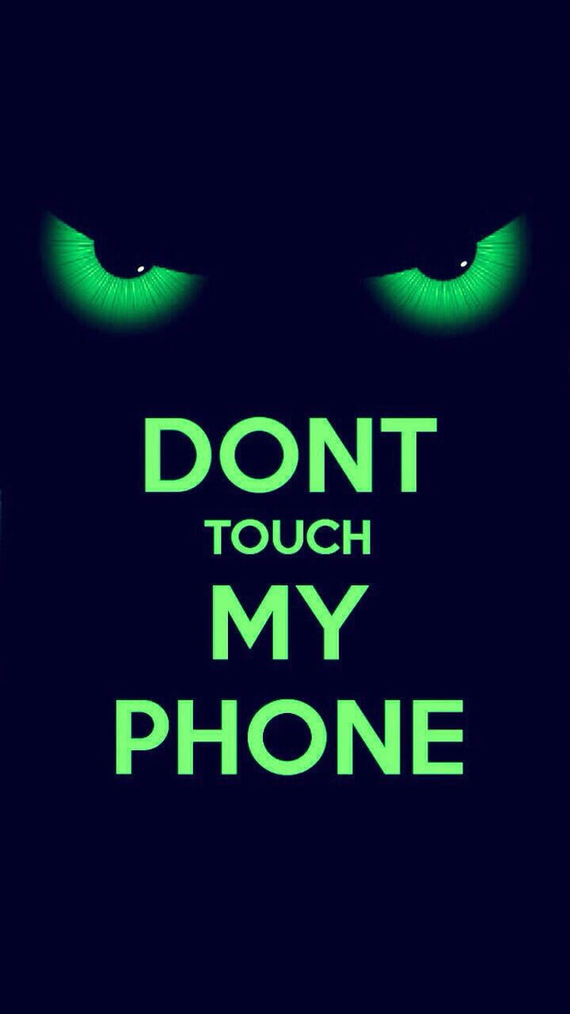 Dont touch, lock screem, HD phone wallpaper