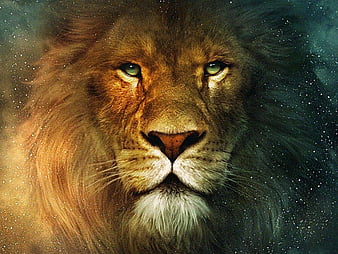 King Aslan, lion, narnia, HD phone wallpaper