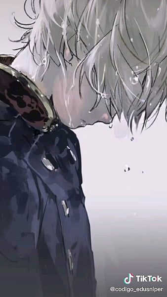 Crying anime boy, crying anime guy, HD phone wallpaper