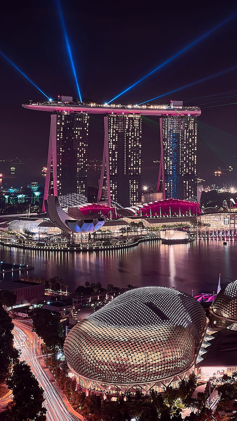 Marina Bay Sands, singapore, HD phone wallpaper | Peakpx