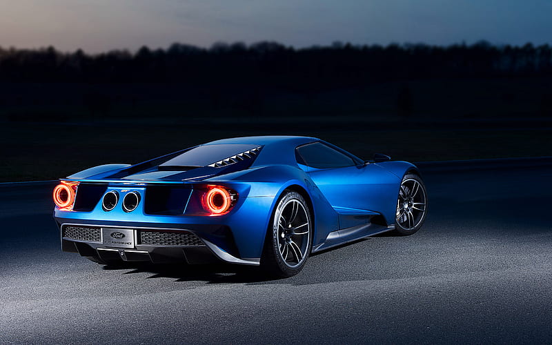 2017 Ford GT, 3rd Gen, Coupe, Turbo, V6, car, HD wallpaper