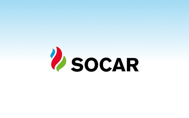 SOCAR, logo, emblem, oil company, Azerbaijan, SOCAR logo, HD wallpaper