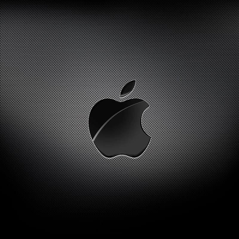 Apple, logo, metal, steel, texture, HD phone wallpaper | Peakpx
