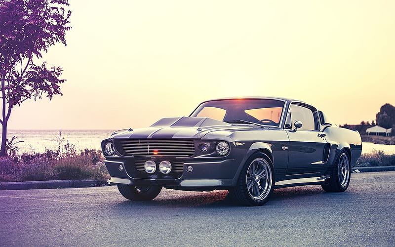 Ford Mustang, Mustang, Ford, car, auto, Eleanor, Custom, HD wallpaper