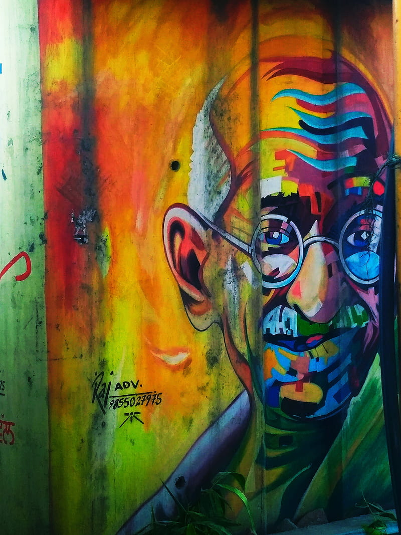 Mahatma Gandhi, fighter, dom, HD phone wallpaper | Peakpx