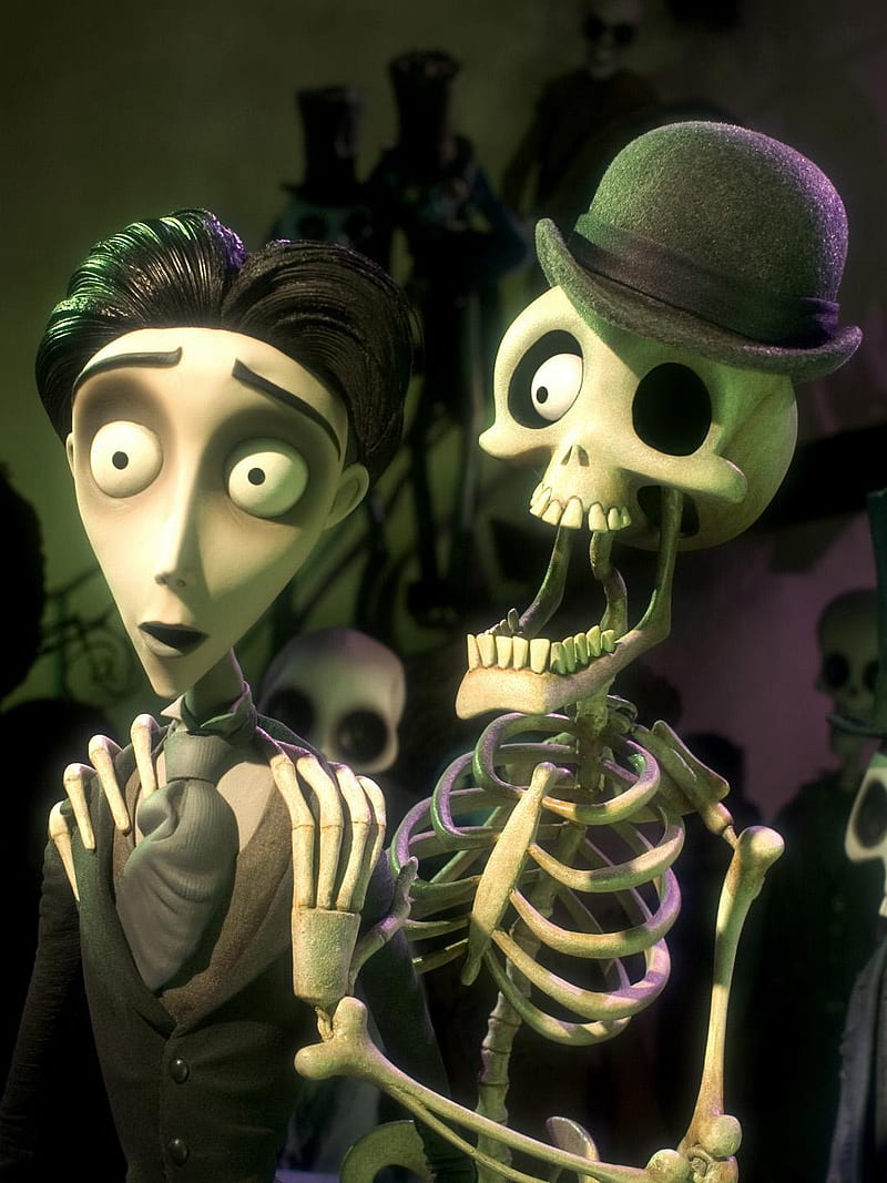 Corpse Bride, cartoon, HD phone wallpaper