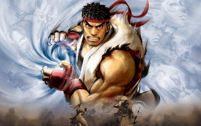 Ryu - Characters & Art - Super Street Fighter IV  Street fighter art, Street  fighter characters, Ryu street fighter