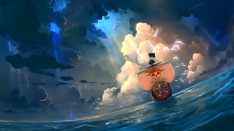 Anime, One Piece, Sunny (One Piece), Thousand Sunny, HD wallpaper