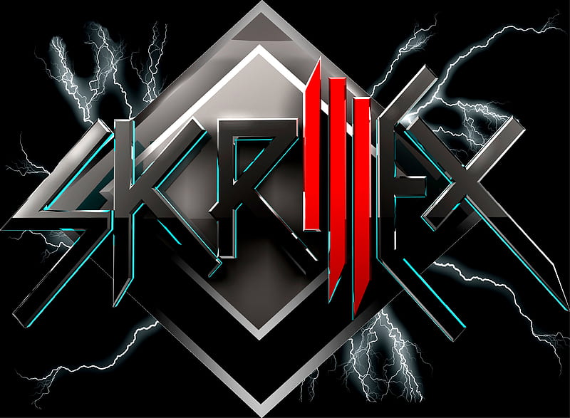Skrillex Lightning, dj, dubstep, electro, HD wallpaper