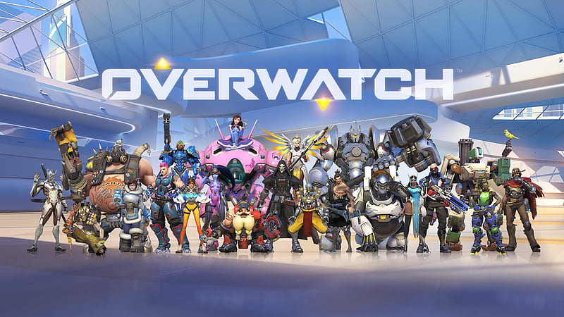 Overwatch Game All Heroes, overwatch, games, xbox-games, ps-games, pc-games, HD wallpaper