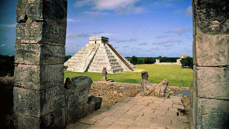 Maya!!!, cultura, maya, mexico, monumento, HD wallpaper