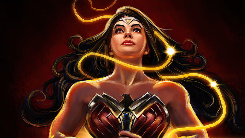 Wonder Woman, Black Hair, DC Comics, Woman, HD wallpaper | Peakpx