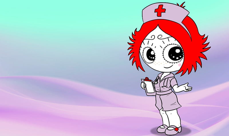 Nurse Ruby, cute, TV Series, nurse, Cartoons, Ruby Gloom, HD wallpaper