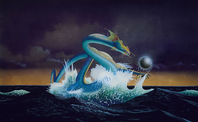 Fantasy Sea Monster Hd Wallpaper Peakpx