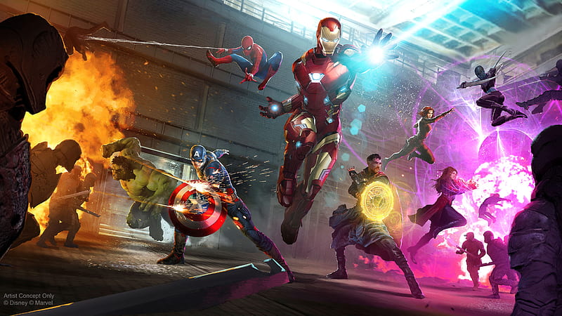 Avengers Infinity War 2018 Artwork, avengers, avengers-infinity-war, 2018-movies, movies, artwork, superheroes, iron-man, hulk, doctor-strange, captain-america, spiderman, HD wallpaper