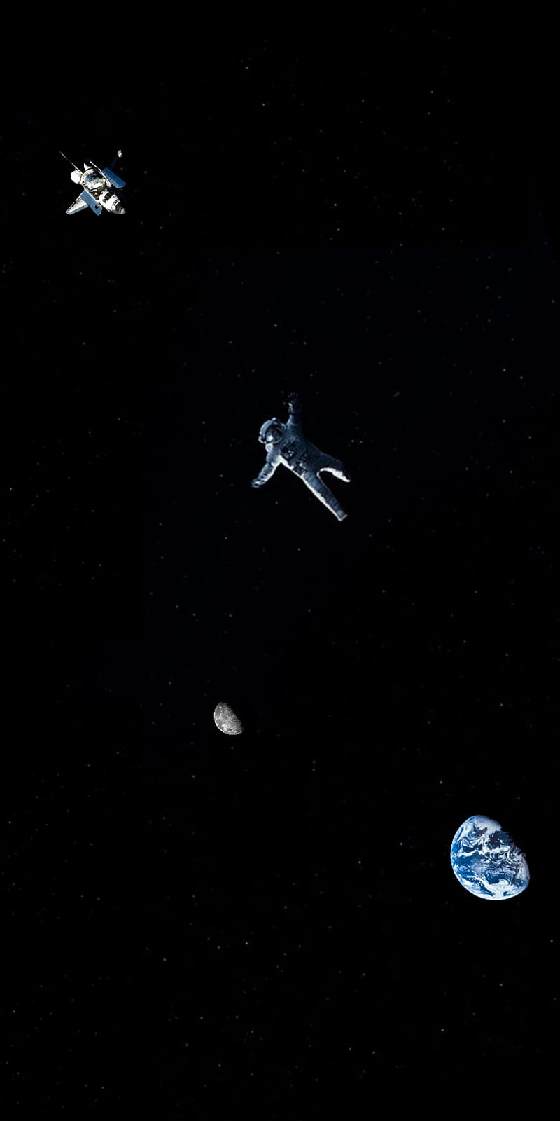 Alone, astronaut, cosmos, lonely, planetary, scary, space, space travel, HD phone wallpaper