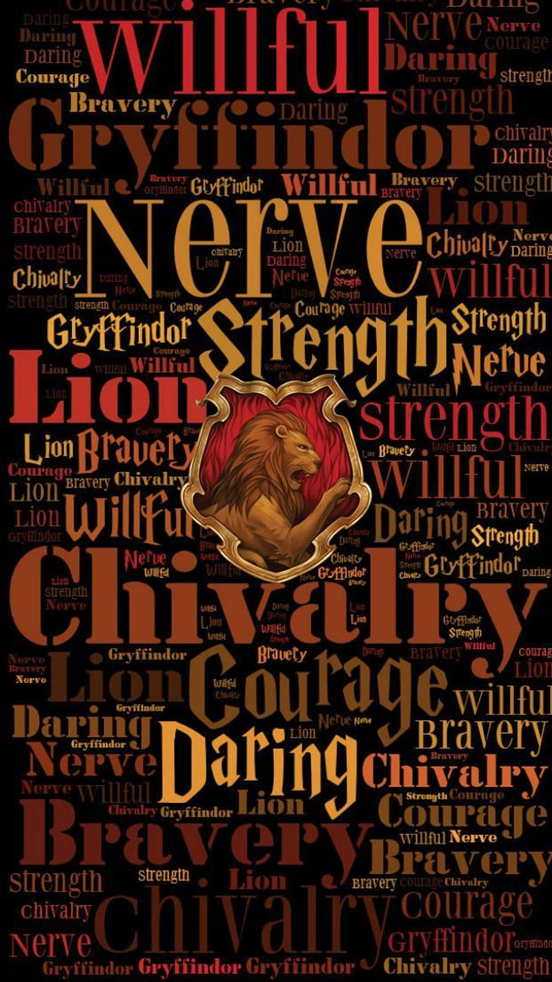Gryffindor, awesome, different, harry potter, personality, potterhead, red, HD phone wallpaper