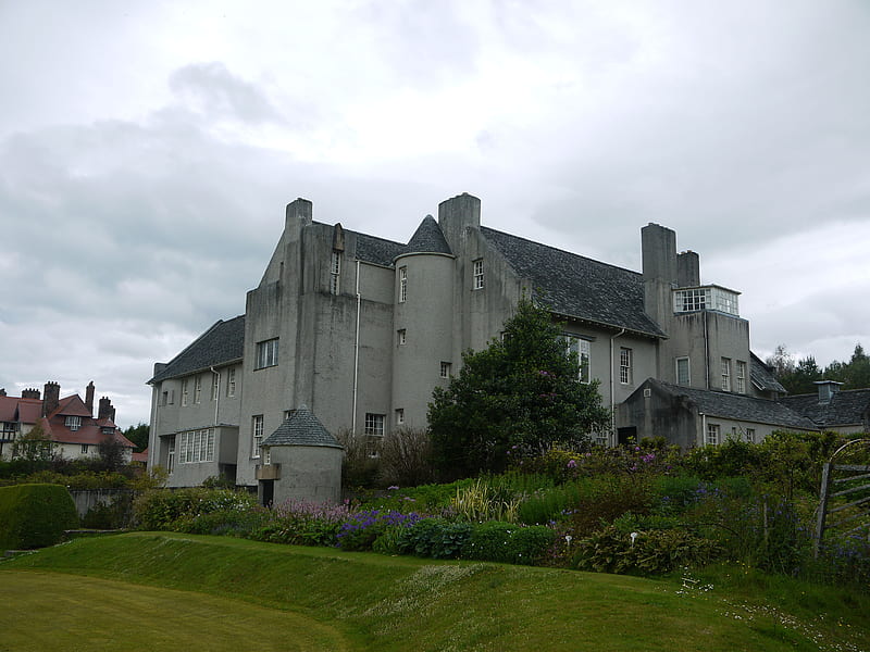 Hill House, mackintosh, seminal, scotland, national trust, HD wallpaper