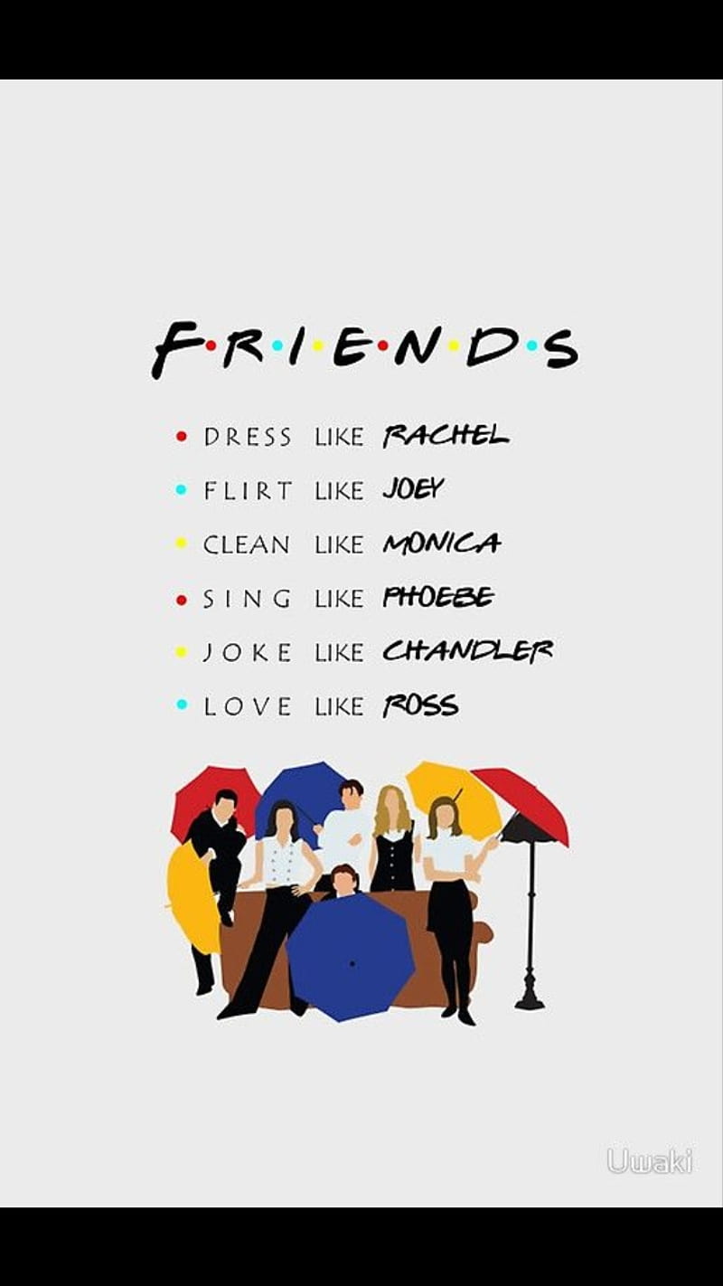 Friends tv show quotes HD wallpapers  Pxfuel
