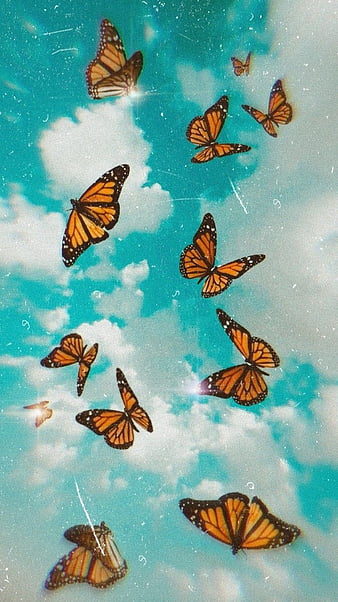 Aesthetic Purple Butterfly Wallpaper Download  MobCup