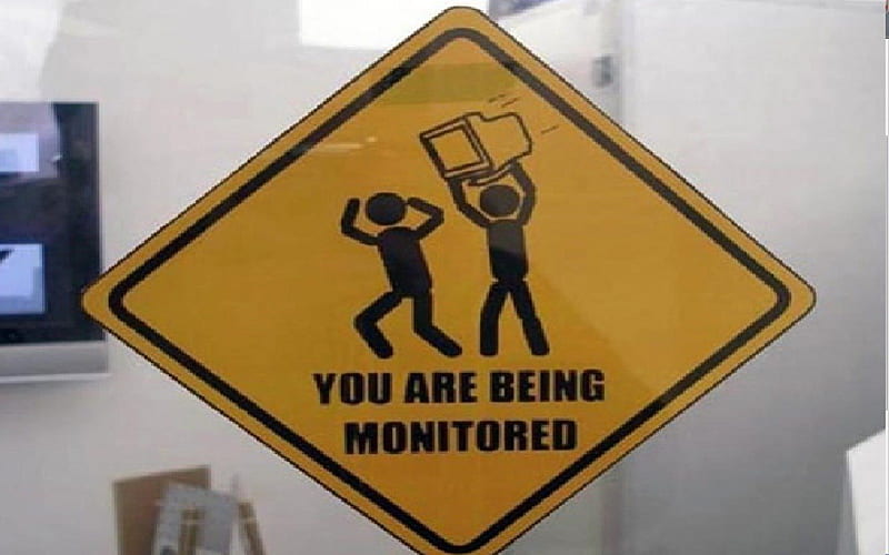 Being Monitored, spied, watched, monitored, office, HD wallpaper
