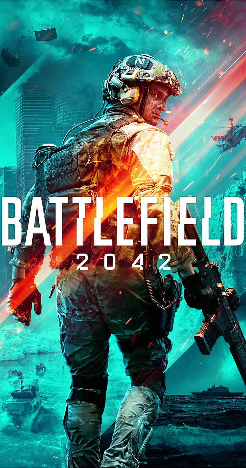 Battlefield 2042, fire, call of duty, cod, fortnite, warzone, HD phone wallpaper