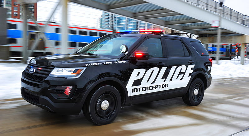 2016 Ford Police Interceptor Utility - Side , car, HD wallpaper