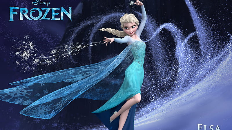 Elsa In Frozen Movie, pixar, disney, movies, frozen, animated-movies, cartoons, HD wallpaper