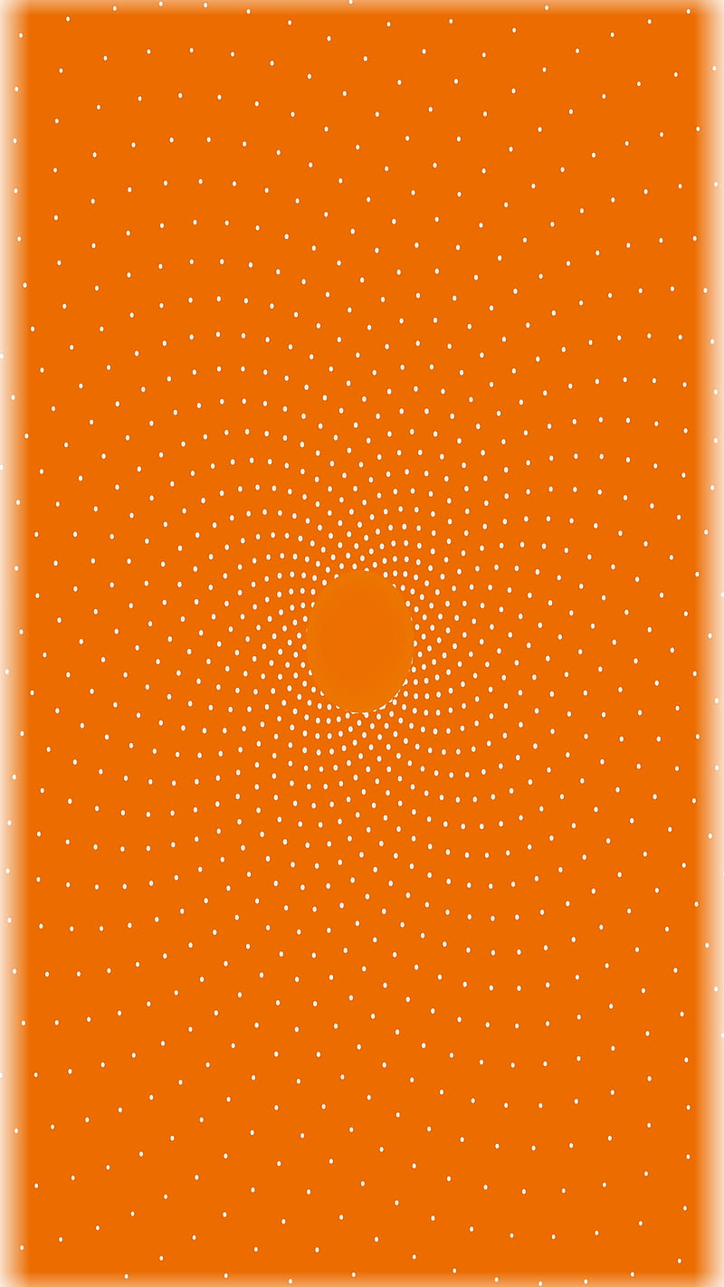 Orange Edge, abstract design, bubu, galaxy s8, iphone x, locked screen, magic, magma, neon, HD phone wallpaper