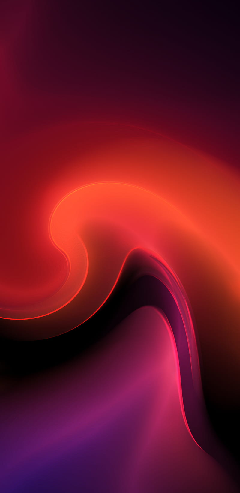 Red Curls Abstract Samsung Galaxy Note 9, 8, S9, S8, SQ , , Background, and, HD phone wallpaper