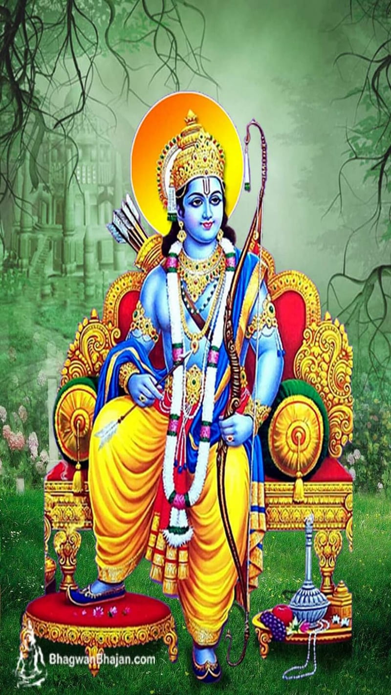 Shri Ram, prabhu shri ramchandra, ram, ramayan, HD phone wallpaper ...
