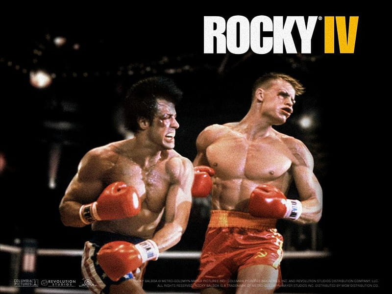 Rocky vs Drago, rocky balboa, rocky 4, rocky, HD wallpaper
