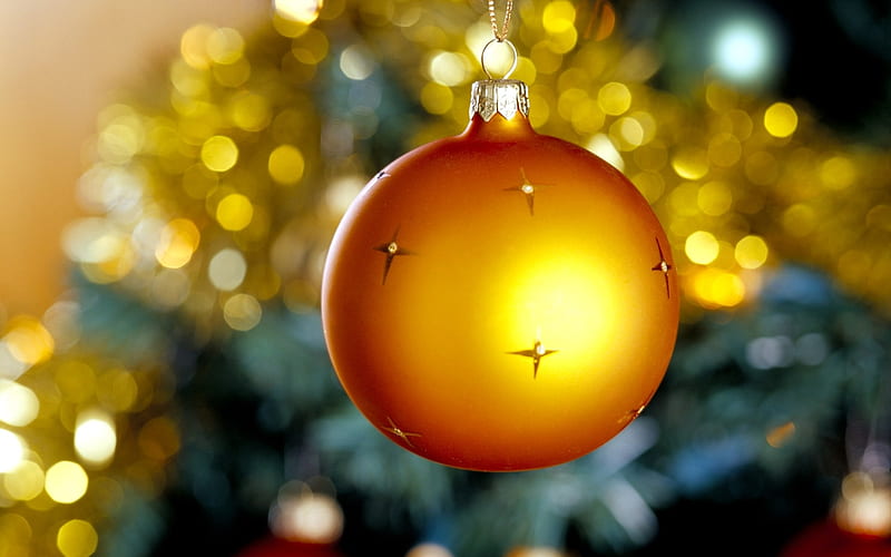Merry Christmas - Christmas tree decoration ball ornaments 22, HD wallpaper