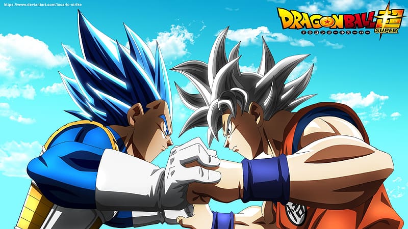 YourCanvas, Goku Ultra Instinct x Vegeta Ssj Blue, Dragon Ball Z, Super  Anime