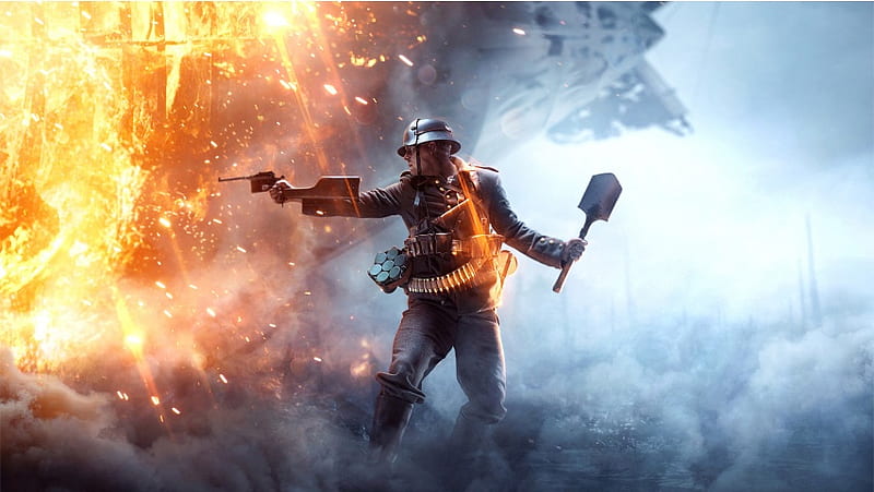 Battlefield 1 Soldier, HD wallpaper